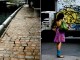 Brick Walkway Providence Rhode Island & Bright Girl Grammercy New York City